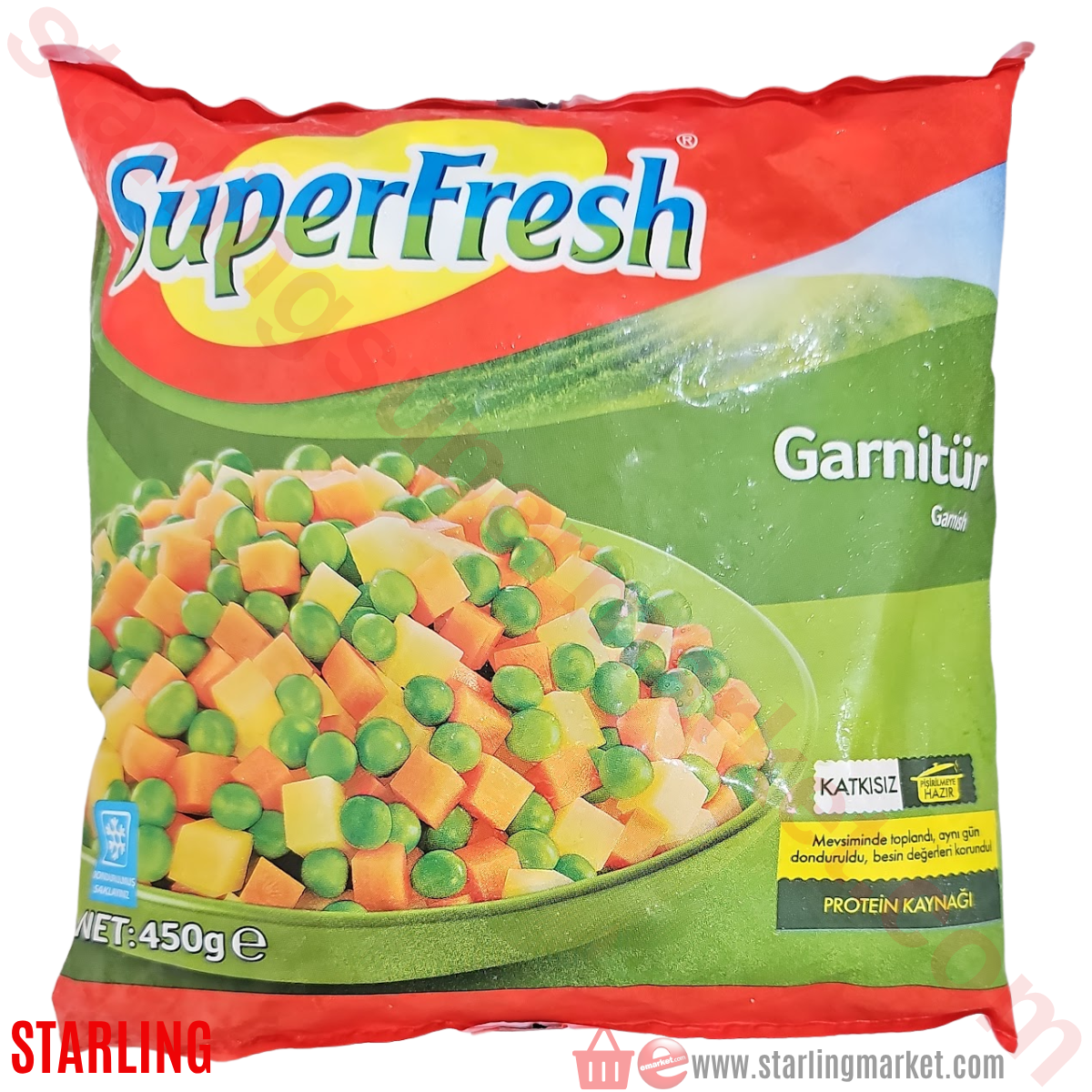SUPERFRESH PATATESLI GARNITUR 450 G