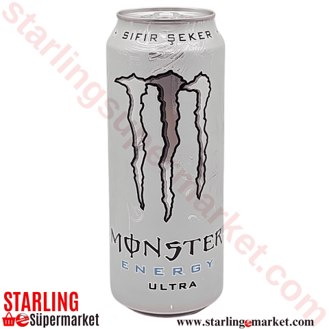 MONSTER ENERGY DRINK ULTRA BEYAZ 500 ML