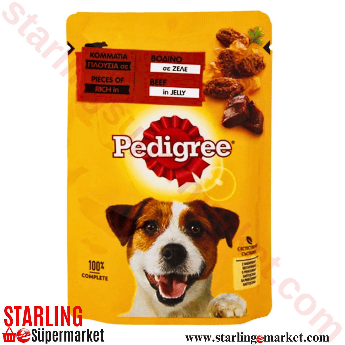 PEDIGREE KOPEK MAMASI ISLAK BEEF 100 G