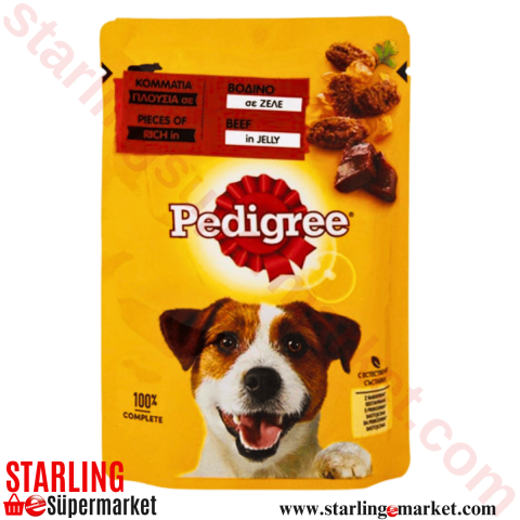 PEDIGREE KOPEK MAMASI ISLAK BEEF 100 G