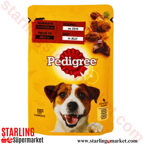PEDIGREE KOPEK MAMASI ISLAK BEEF 100 G