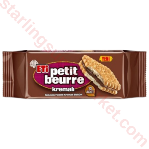 ETI BISKUVI PETIT BEURE KAKAO KREMALI 270 G