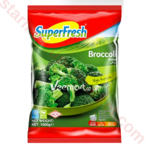 SUPERFRESH BROKOLI 1000 G