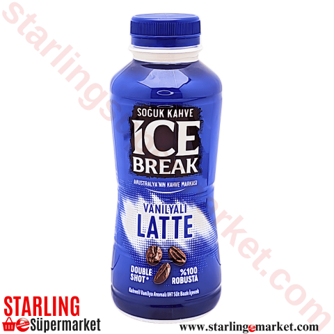 ICE BREAK SOGUK KAHVE VANILYALI LATTE 375 ML