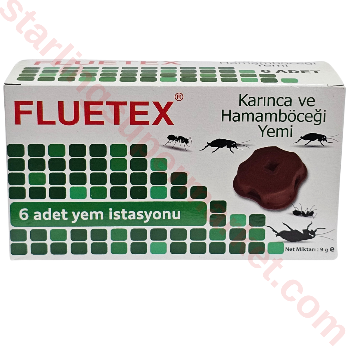 FLUETEX KARINCA-HAMAMBOCEGI YEMI 6 ADET YEM ISTASY