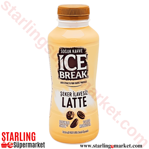 ICE BREAK SOGUK KAHVE SEKERSIZ LATTE 375 ML