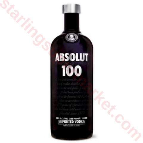 ABSOLUT VODKA BLACK 1 LT