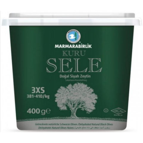 MARMARABIRLIK ZEYTIN KURU SELE LUKS 400 G