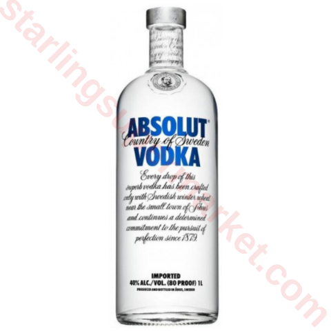 ABSOLUT VODKA BLUE 1 LT