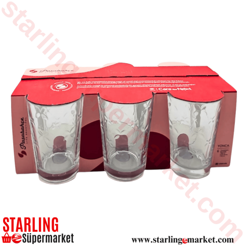 PASABAHCE SU BARDAGI YONCA 6 LI