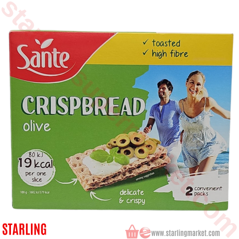 SANTE CRISPBREAD OLIVE 150 G