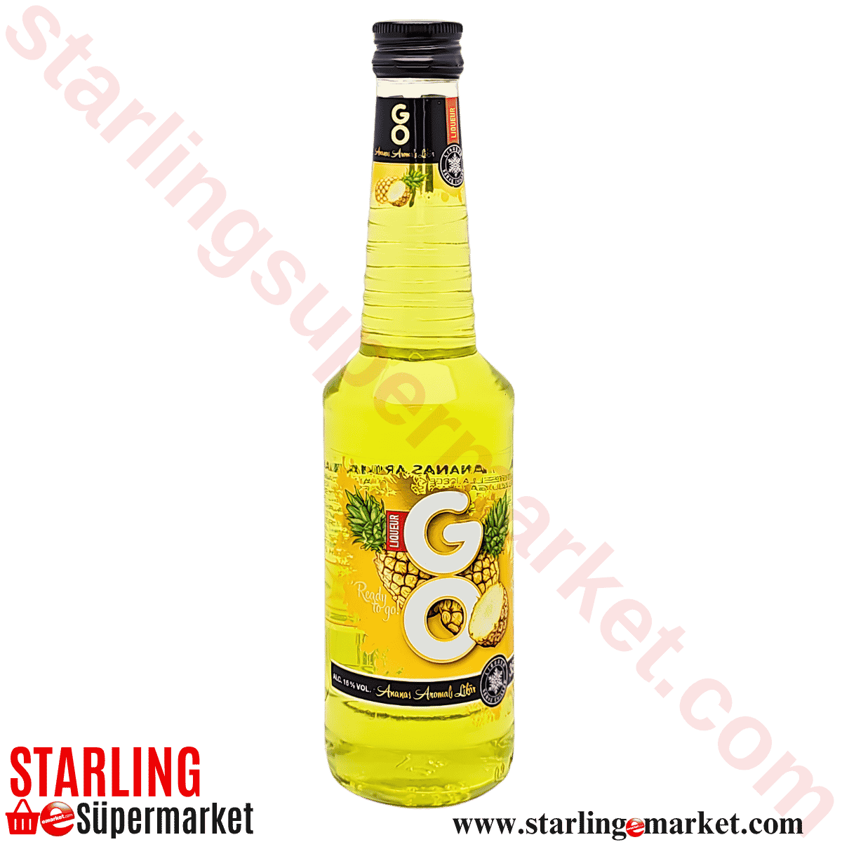 GO MEYVELI LIQUER ANANAS AROMALI 35 CL