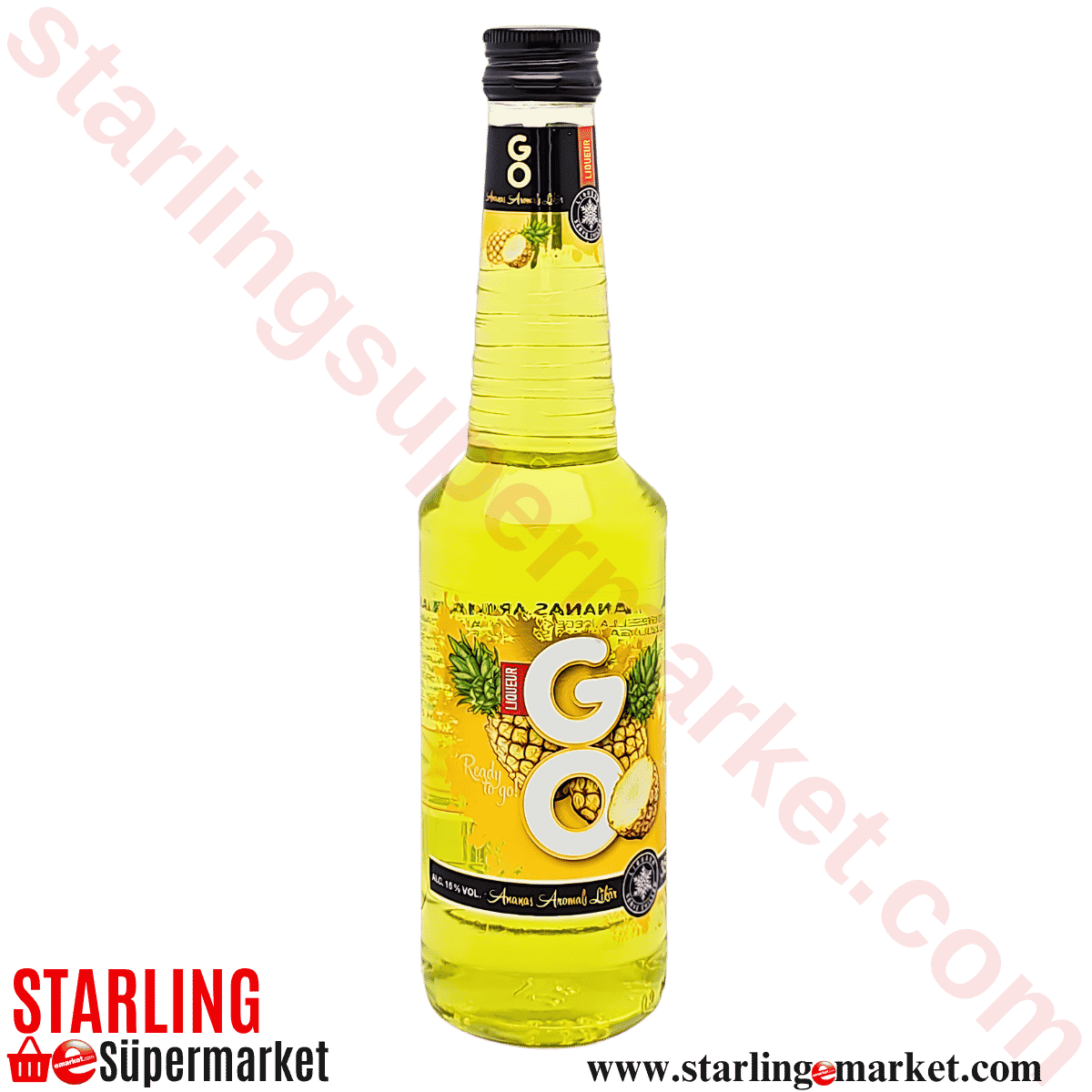 GO MEYVELI LIQUER ANANAS AROMALI 35 CL