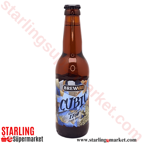 BREWART CRAFT BEER CUBIC WEST COAST IPA 330 ML