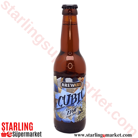 BREWART CRAFT BEER CUBIC WEST COAST IPA 330 ML