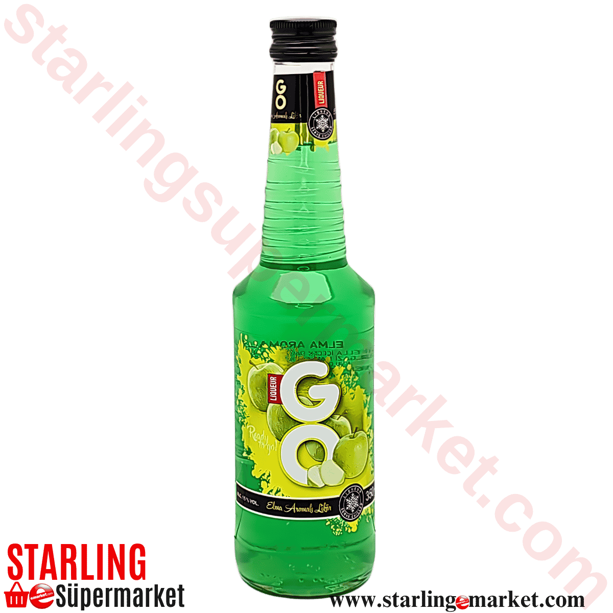 GO MEYVELI LIQUER ELMA AROMALI 35 CL