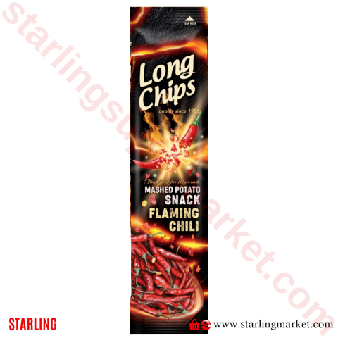 LONG CHIPS FLAMING CHILI 75 G