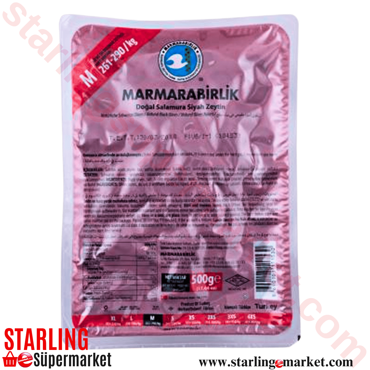 MARMARABIRLIK ZEYTIN SUPER VAKUM 500 G