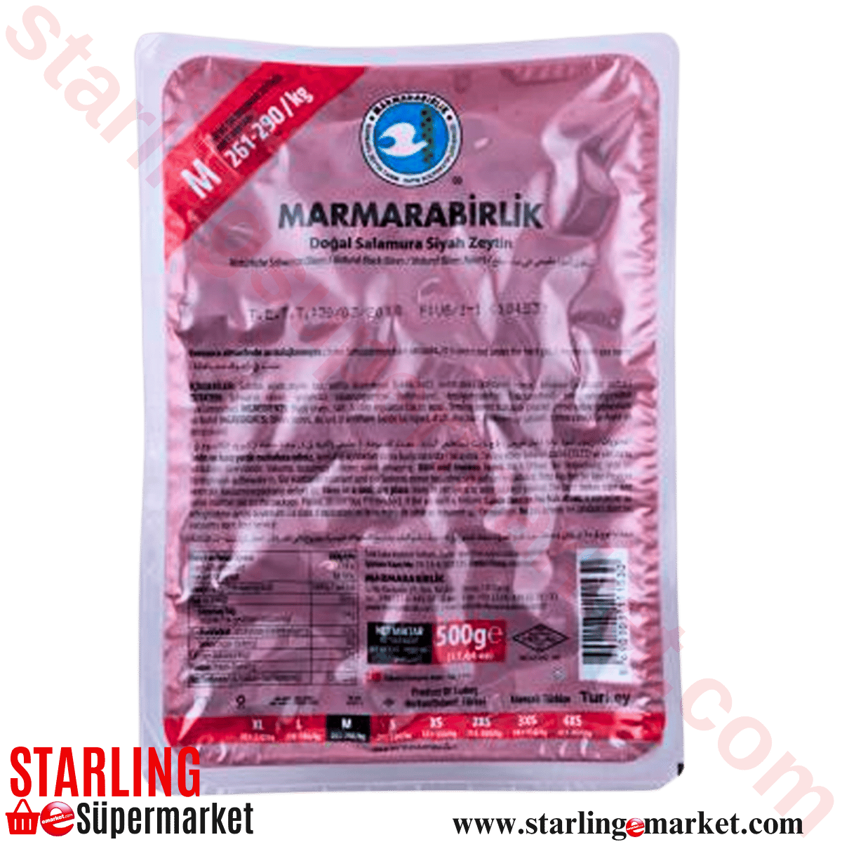MARMARABIRLIK ZEYTIN SUPER VAKUM 500 G