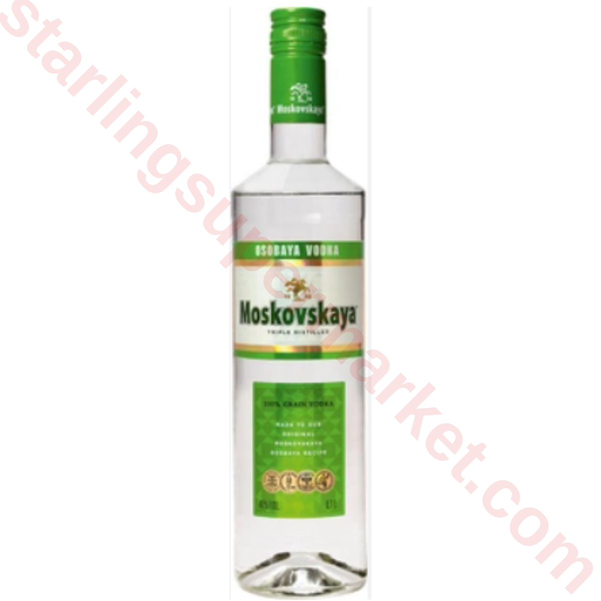 MOSKOVSKAYA VODKA OSABAYA 70 CL