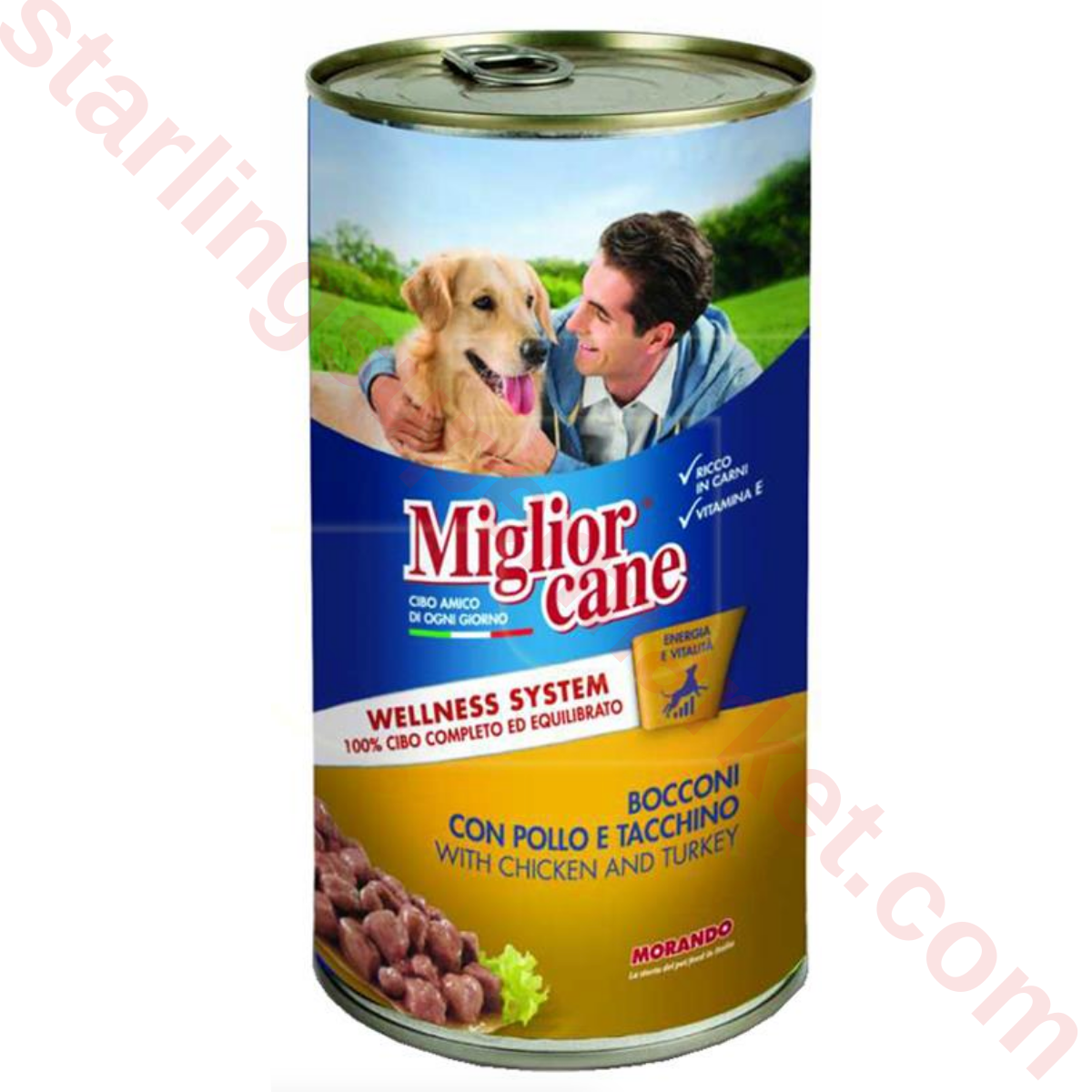 MIGLIORCANE KOPEK MAMASI ISLAK TAVUK-HINDI 1250 G
