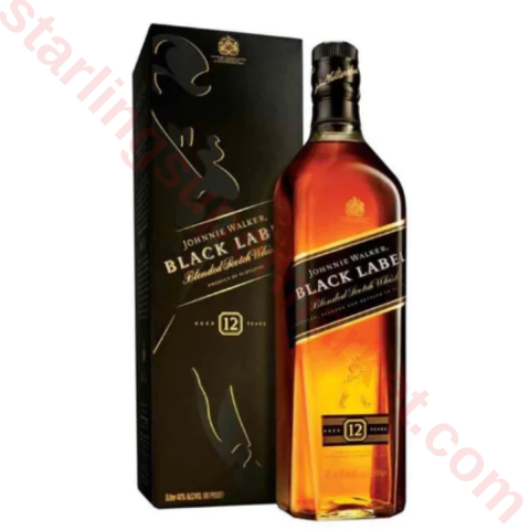 JOHNNIE WALKER BLACK LABEL 75 CL