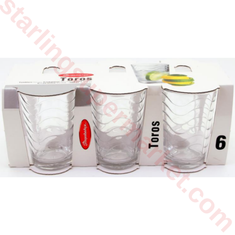 PASABAHCE SU BARDAGI TOROS 6 LI