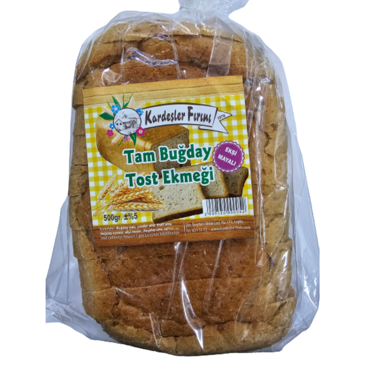 KARDESLER KUCUK TOST EKMEGI 450 G