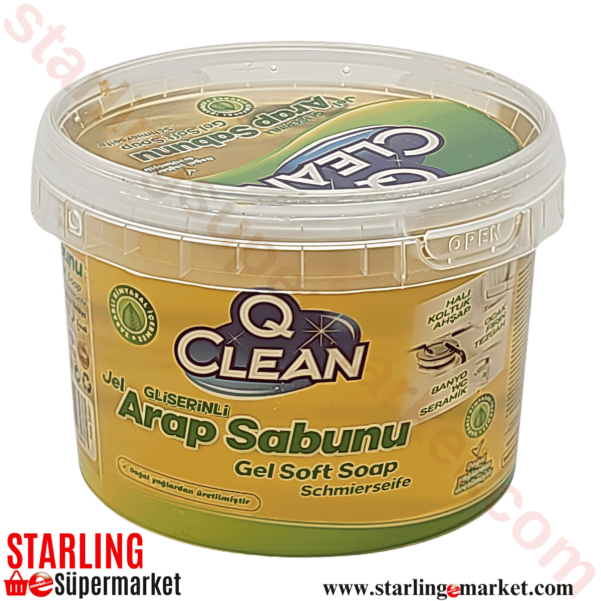 NEW CITY JEL ARAP SABUNU 750 G
