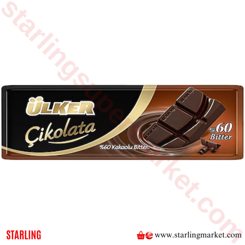 ULKER BATON CIKOLATA BITTER 30 G