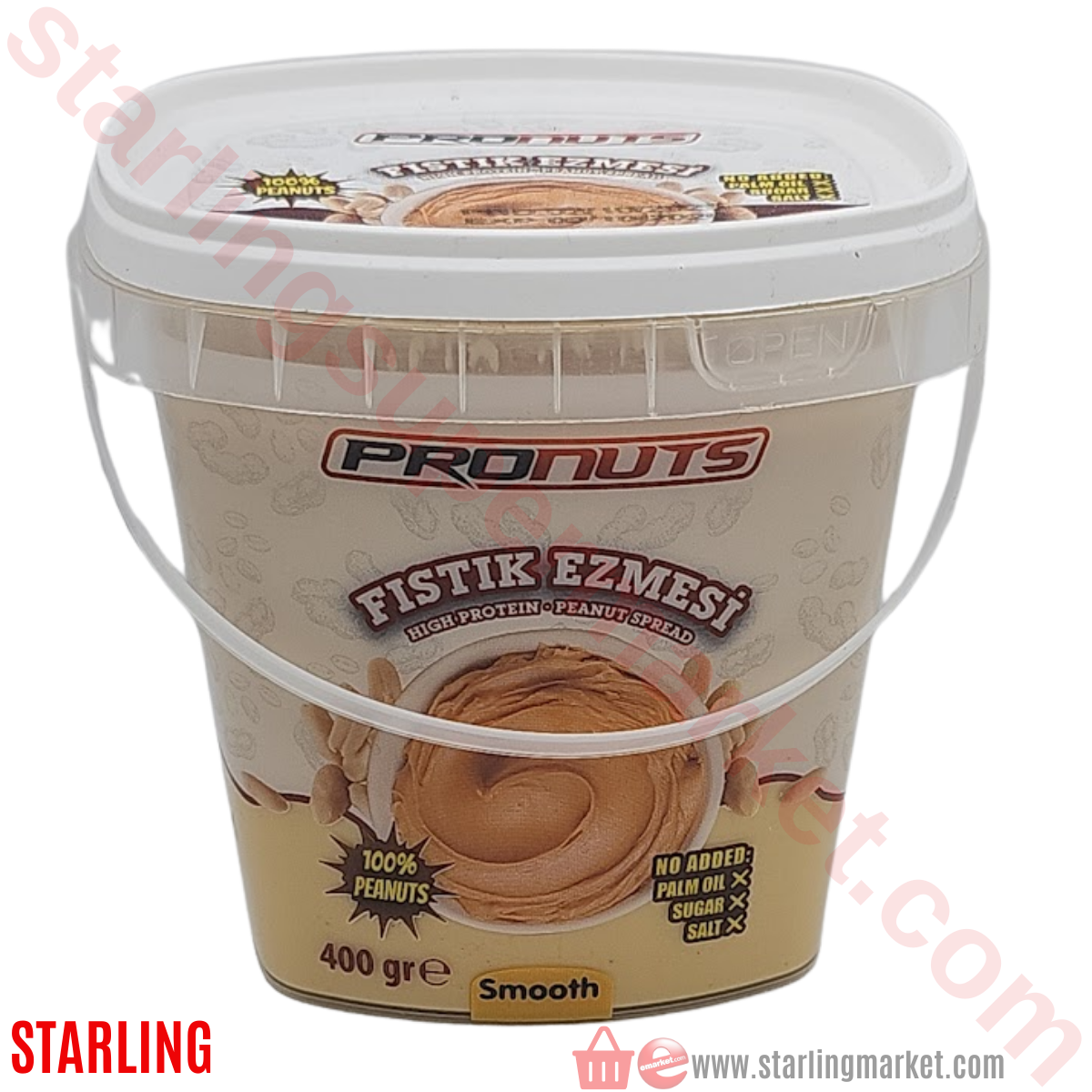 PRONUTS FISTIK EZMESI PLASTIK 400 G