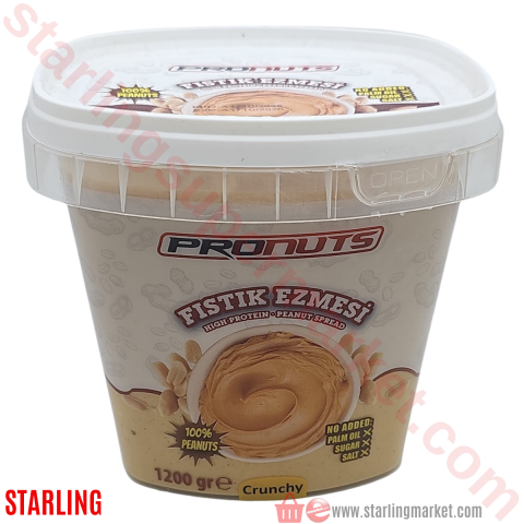 PRONUTS FISTIK EZMESI PLASTIK 1200 G