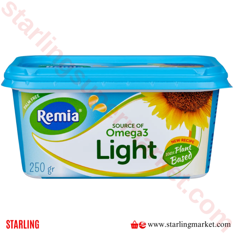 REMIA MARGARINE SUNFLOWER LIGHT KASE 250 G