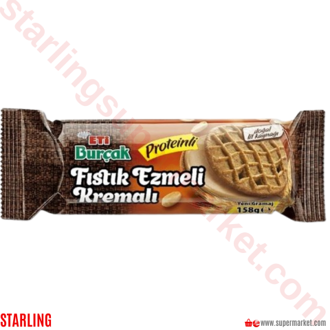 ETI BURCAK FISTIK EZMELI KREMALI PROTEINLI 158 G