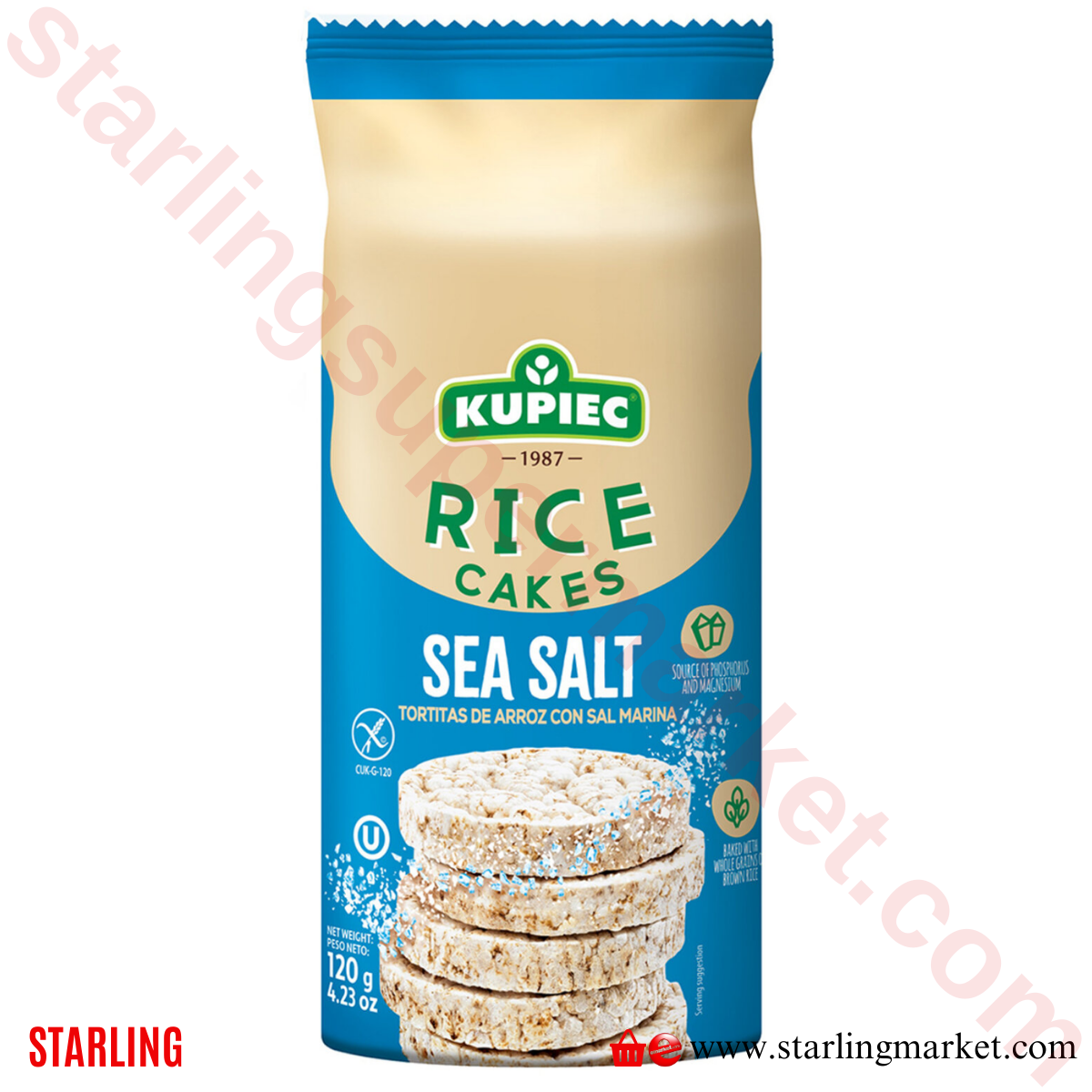 KUPIEC PIRINC PATLAGI WITH SEA SALT 120 G
