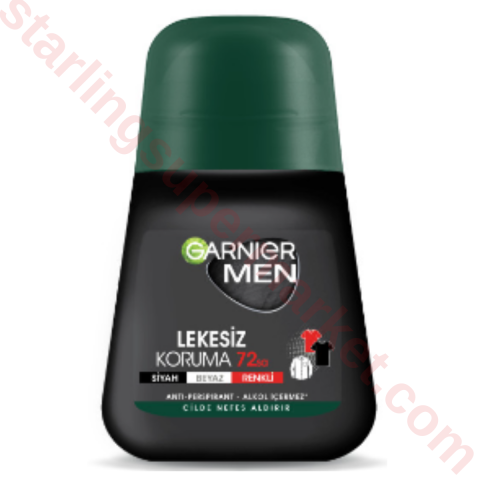 GARNIER ROLL-ON MEN SIYAH-BEYAZ 50 ML