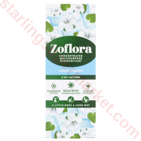 ZOFLORA DISINFECTANT LINEN FRESH 120 ML