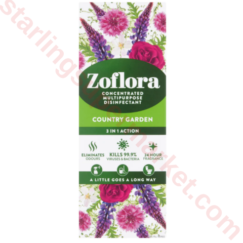 ZOFLORA DISINFECTANT COUNTRY GARDEN 120 ML