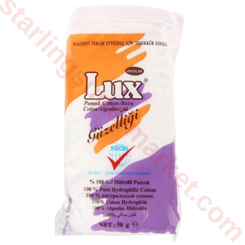 LUX PAMUK ZIGZAG HIDROFIL 50 G