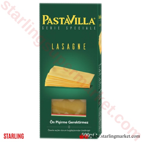 PASTAVILLA MAKARNA LAZANYA 500 G
