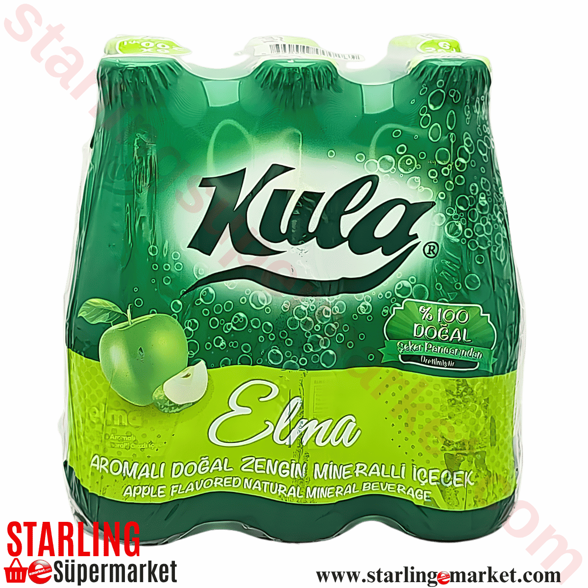 KULA MADEN SUYU ELMA 6*200 ML