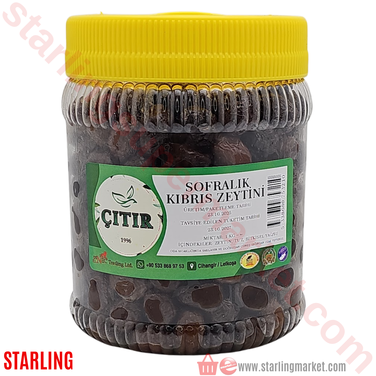 CITIR ZEYTIN SIYAH 1 KG