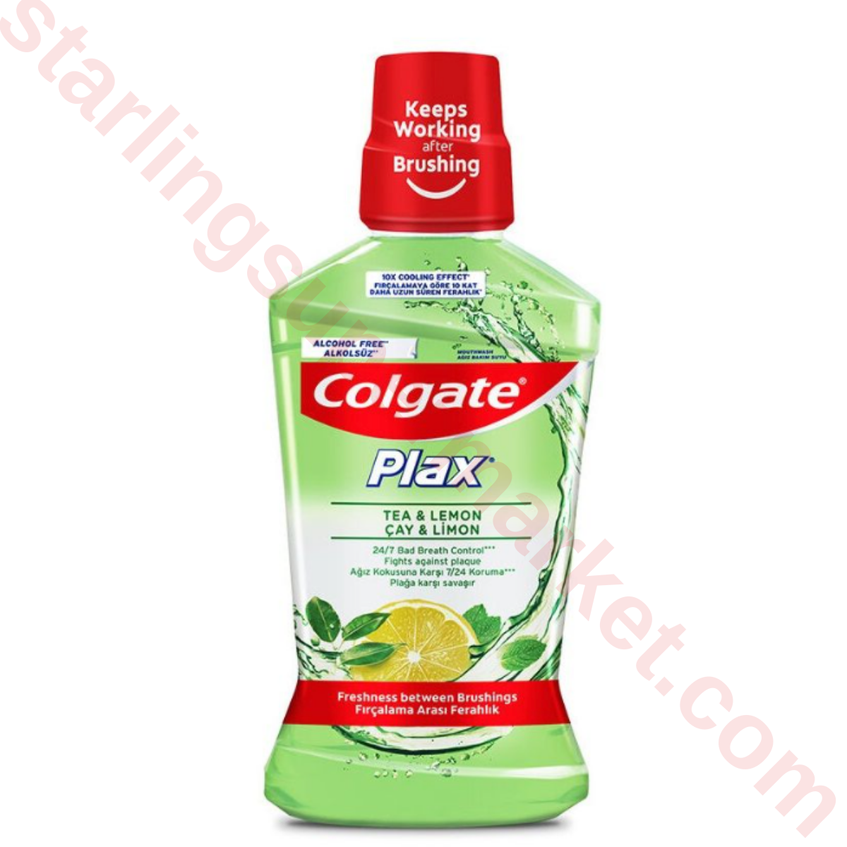 COLGATE PLAX AGIZ SUYU CAY&LIMON 500 ML