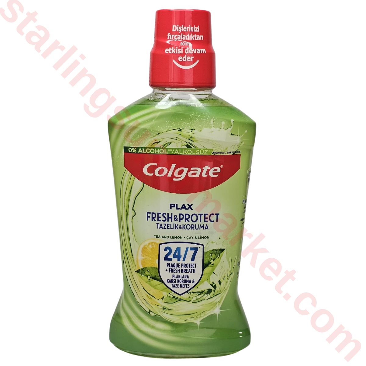 COLGATE PLAX AGIZ SUYU CAY&LIMON 500 ML