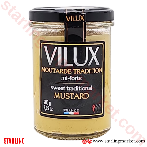 VILUX DIJON MUSTARD SWEET 200 G