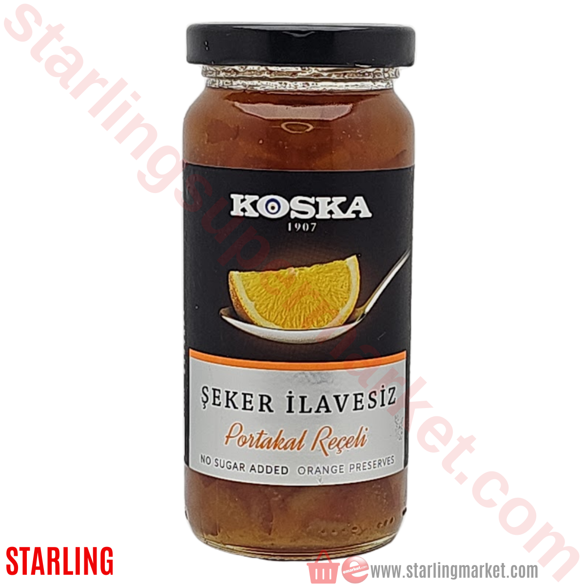 KOSKA RECEL SEKER ILAVESIZ PORTAKAL 290 G