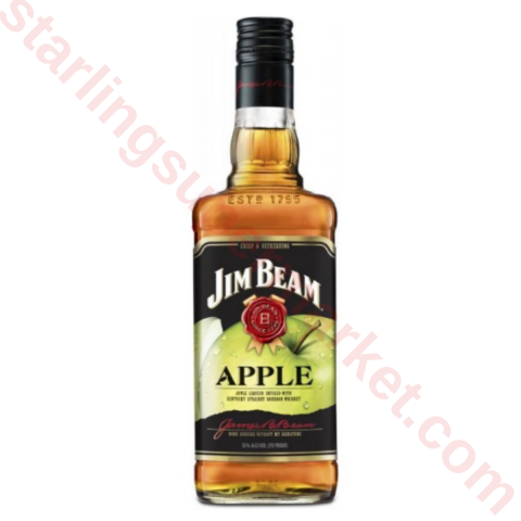 JIM BEAM WHISKEY APPLE 100 CL