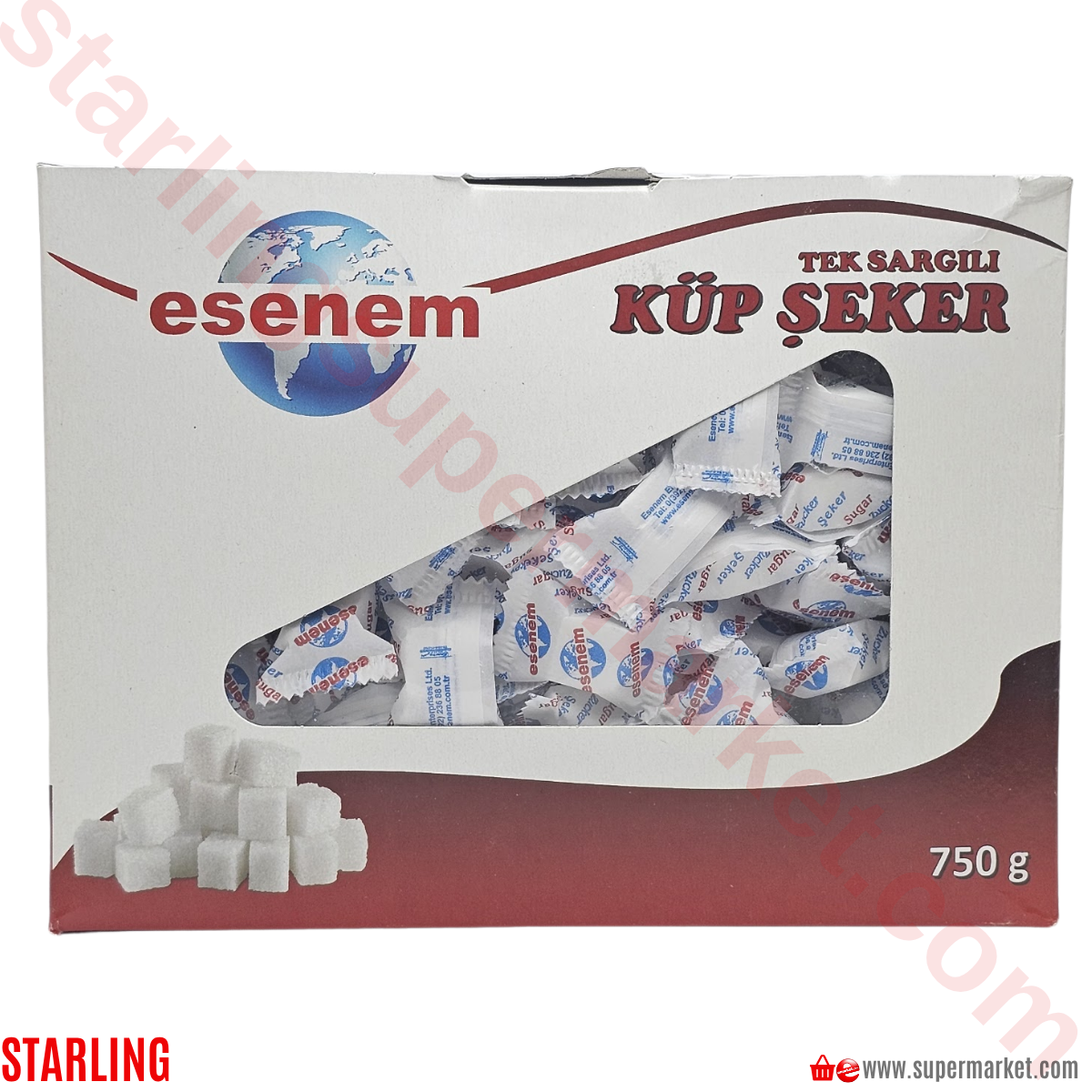 ESENEM SEKER KUP TEKLI SARGILI 750 G