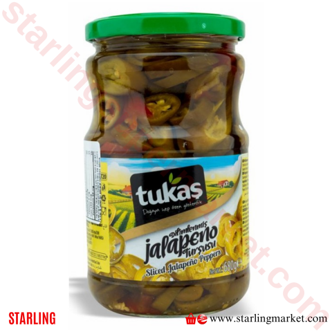 TUKAS TURSU JALAPENO BIBER 720 G