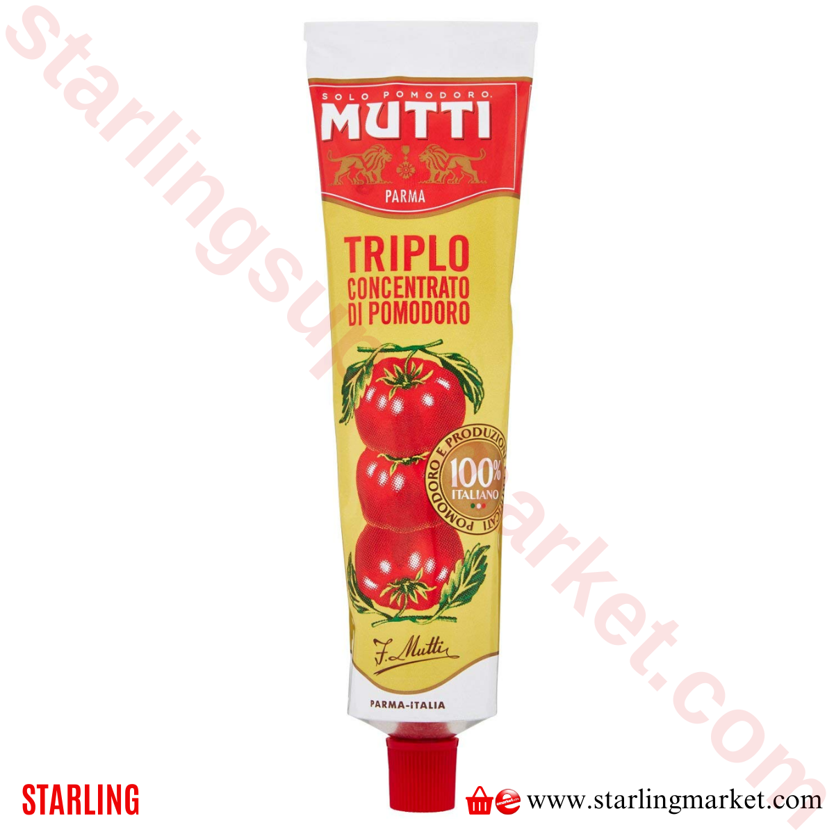 MUTTI DOMATES PURESI TRIPLE TUBE 185 G
